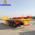 3 Axle 40 Ton Flatbed Container Trailer